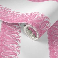 The Paisley Sublime ~ Anna Pink Border Print