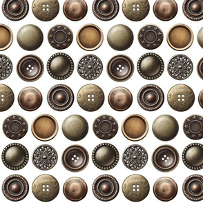 Vintage Metal Buttons