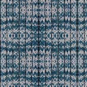 Blue Woolen Knit