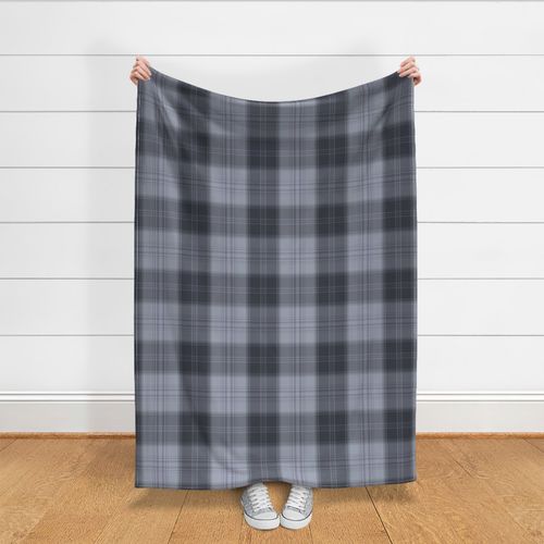 M Classic Plaid Tartan Elegant Masculine Gray