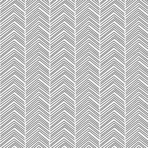 chevron love dark grey