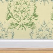 Floral Damask ~ Provencal 