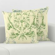 Floral Damask ~ Provencal 