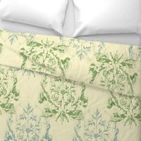 Floral Damask ~ Provencal 