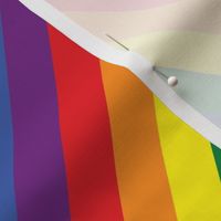 Pride Diagonal Rainbow - Love Is Love - Bright fun rainbow valentine stripe