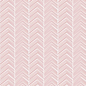 chevron love coral