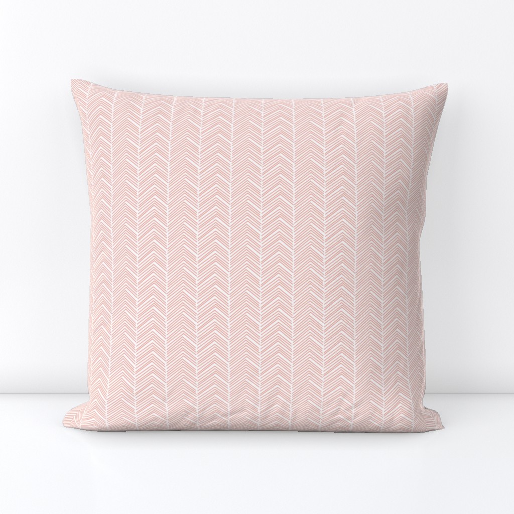 chevron love peach