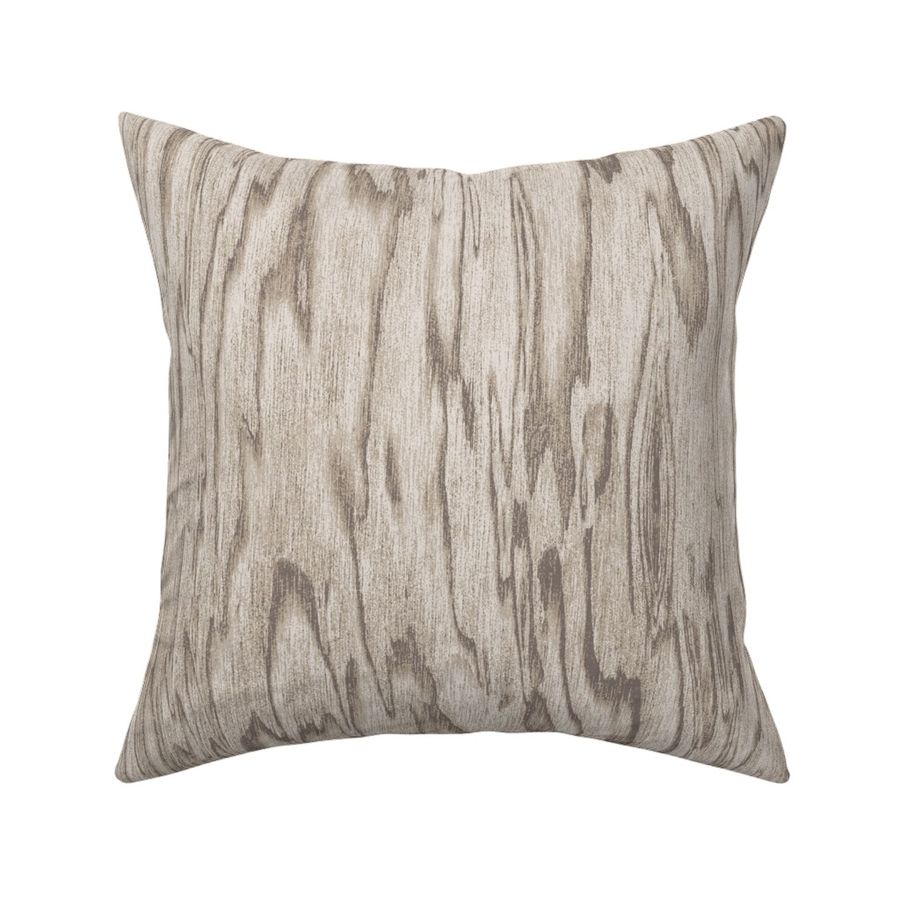 Wood Grain Texture Birch Taupe