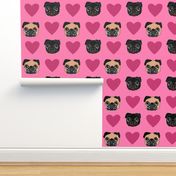 Pug Love, small print 