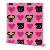 Pug Love, small print 