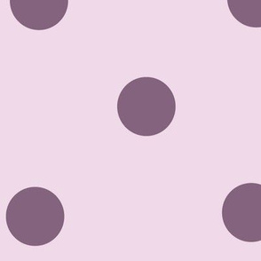 PoshGirl Purple Polka Dot