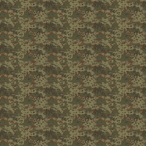 1/6 Scale Oak Multicam Camo