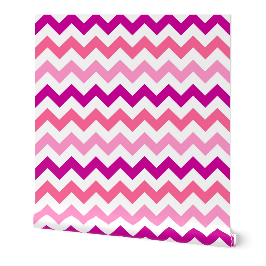 Pink Chevron