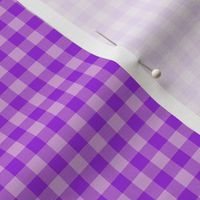 bright purple gingham, 1/4" squares 