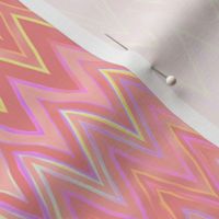 zigzag in sherbet pink