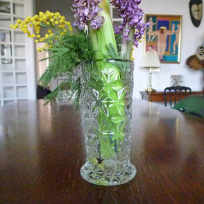 Old Flowers on the Dining Table