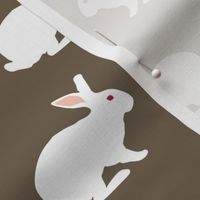 White Rabbit on Brunneous