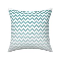 Duck Egg Ombre Chevron