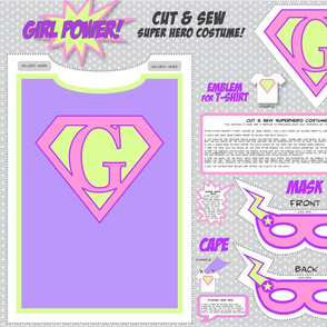 GirlPower! - Cut and Sew Super Hero Costume