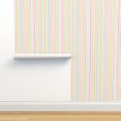 Perfectly Pinstripe // Spring Pastels (Vertical)