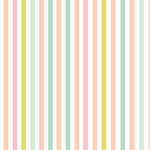 Perfectly Pinstripe // Spring Pastels (Vertical)