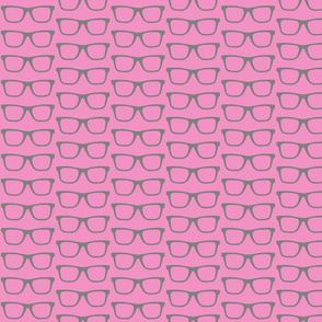 eyeglasses : glasses in pink
