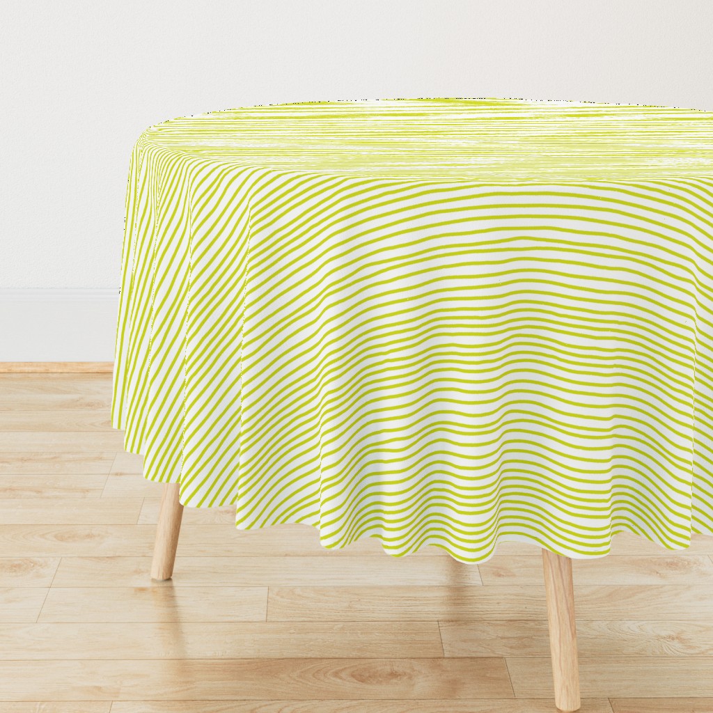 Sketchy Stripes // Chartreuse 