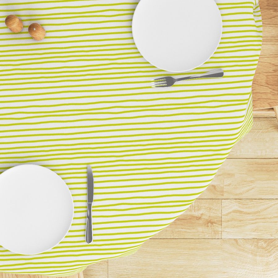 Sketchy Stripes // Chartreuse 