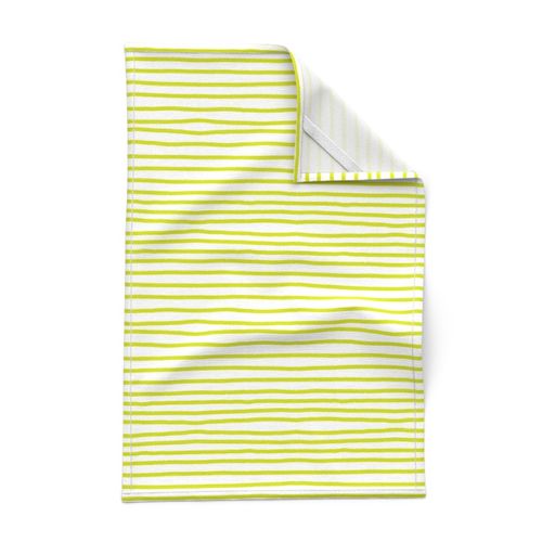 Sketchy Stripes // Chartreuse 