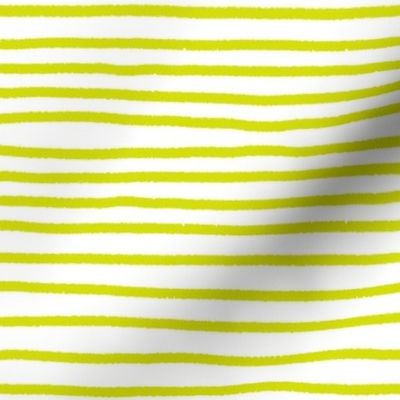 Sketchy Stripes // Chartreuse 