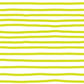 Sketchy Stripes // Chartreuse 