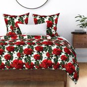  Redoute' Roses ~ Riot of Red 