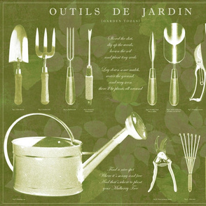 Outils de jardin: Olive