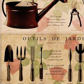 Outils de jardin - pink