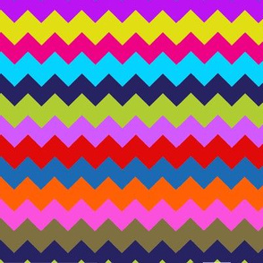 Chevron Multi Stripe Zig Zag Paris Bebe Fancy Party!