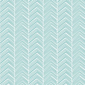 chevron love teal