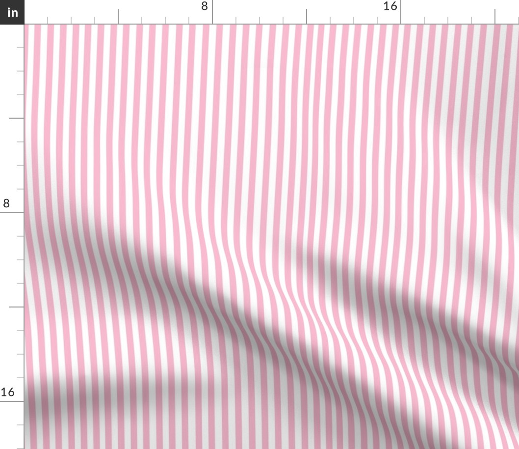 Perfectly Pinstripe // Baby Pink