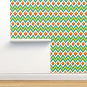 NATIVO - teal, lime, mandarin 