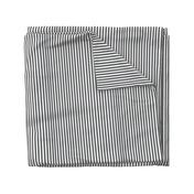 Perfectly Pinstripe // Charcoal Grey