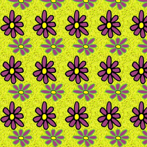 Purple daisies