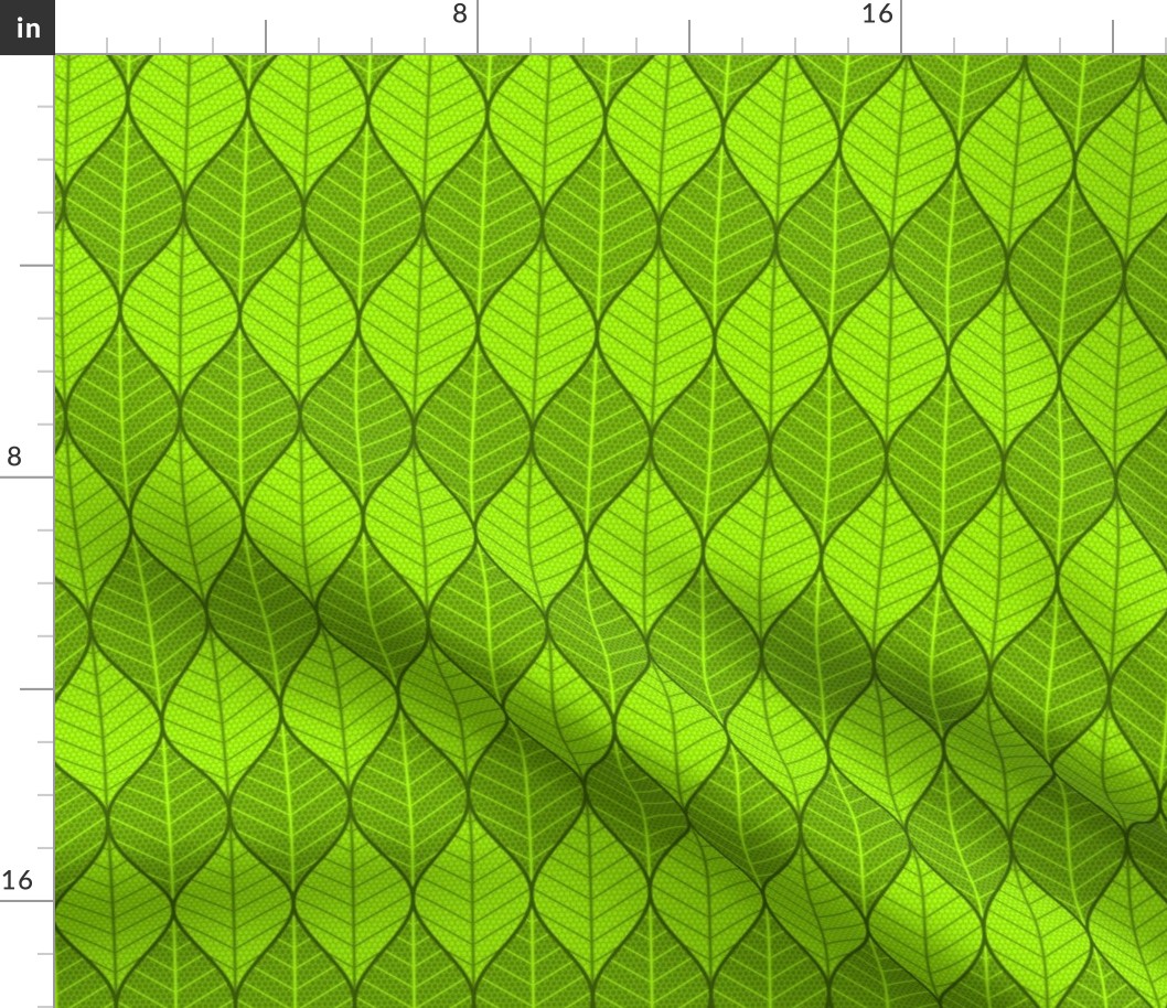 01870042 : symmetric sine leaf pair