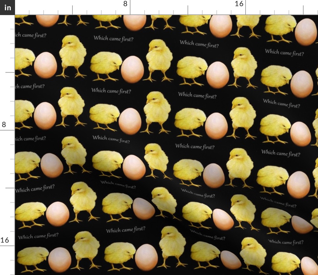 Chicks and egg