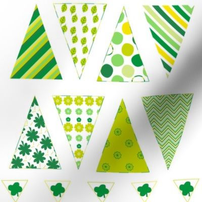 Mini Bunting - St. Patrick's Day!  - Â© PinkSodaPop 4ComputerHeaven.com