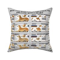 LIST OF GREYHOUND PILLOW KITS COLLECTIONS