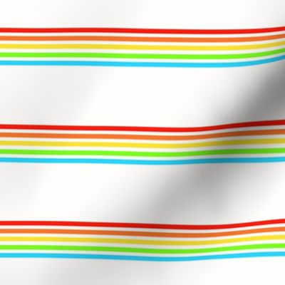 Thin Rainbow Stripe