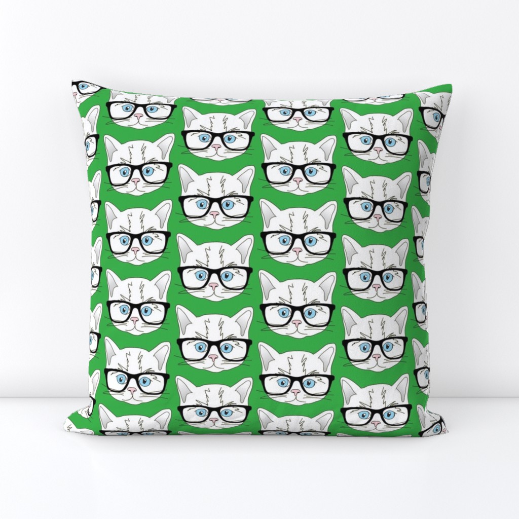 Kitten Hipster Green