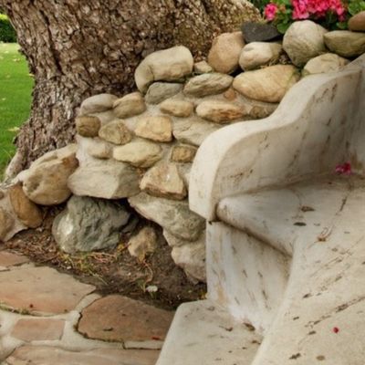 Stone bench