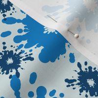 Paintball Splatter - light blue