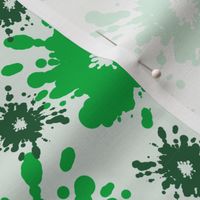 Paintball Splatter - light green