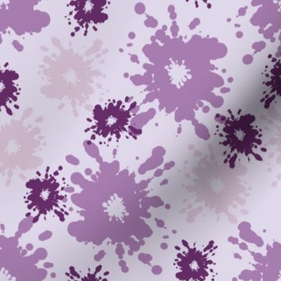 Paintball Splatter - light purple